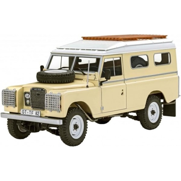 Revell 모델 키트 I Land Rover Series III LWB 109 I 상세 레벨 3 차량 키트 I 174 부품 I Scale 1:24 I 10세 이상의 어린이 및 성인용