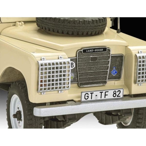 Revell 모델 키트 I Land Rover Series III LWB 109 I 상세 레벨 3 차량 키트 I 174 부품 I Scale 1:24 I 10세 이상의 어린이 및 성인용