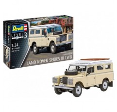 Revell 모델 키트 I Land Rover Series III LWB 109 I 상세 레벨 3 차량 키트 I 174 부품 I Scale 1:24 I 10세 이상의 어린이 및 성인용