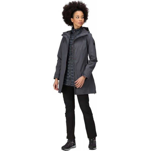Regatta Damen Denbury Iii 3 in 1s 44 SealGr(SlGr)