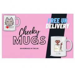 Cheeky Chops Mug - 나는 Robbie Williams를 할 것입니다 - 재미있는 참신 생일 사무실 컵 음료