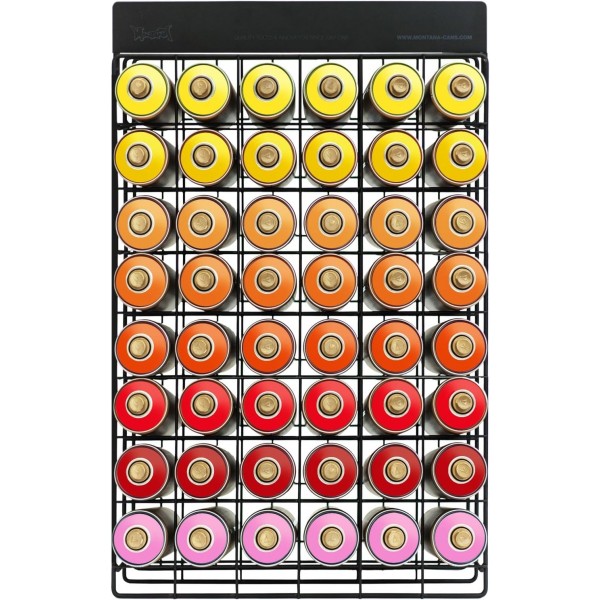 Montana Sprühdosen Regal STUDIO RACK 48 CANS 블랙