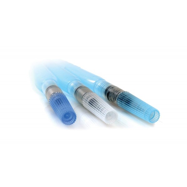 Pentel Aquash Brush FRH, 미세한, 중간 및 큰 팁이 있는 물 탱크용 브러시 3개 세트(포장은 다를 수 있음) 3개(1팩)