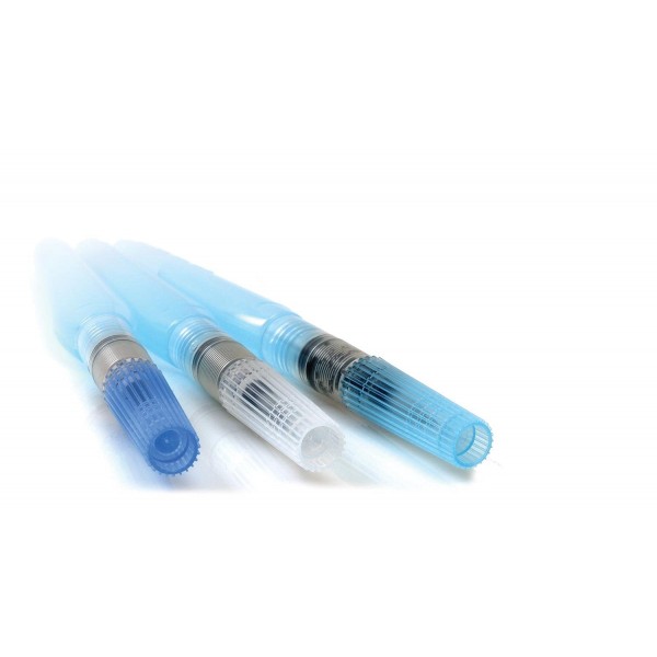 Pentel Aquash Brush FRH, 미세한, 중간 및 큰 팁이 있는 물 탱크용 브러시 3개 세트(포장은 다를 수 있음) 3개(1팩)