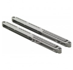 HETTICH 9079731 Slide Top Line 슬라이딩 도어 댐퍼(슬라이딩 도어 부품) 사일런트 시스템 내하중 20kg 플라스틱 회색, 은색