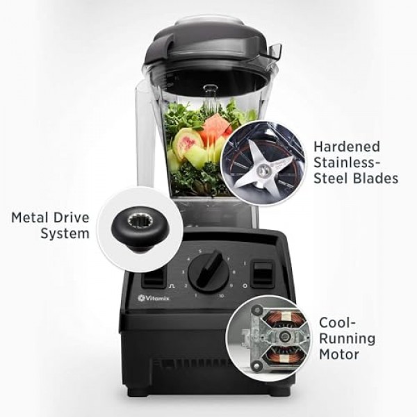 Vitamix E310 익스플로리안 블렌더, 전문가 등급, 48온스 컨테이너, 레드