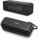 Anker 업그레이드, IPX5 방수, 스테레오 사운드, 24시간 재생, 공식 여행 케이스가 포함된 휴대용 무선 스피커 번들을 갖춘 Soundcore Bluetooth 스피커