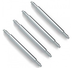 Wellfit 시계 핀, 튼튼한 스프링 바, 스테인레스 스틸 시계 밴드 핀 4팩, 직경 1.8mm