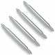Wellfit 시계 핀, 튼튼한 스프링 바, 스테인레스 스틸 시계 밴드 핀 4팩, 직경 1.8mm