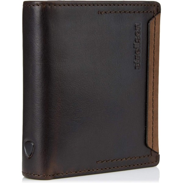 Strellson - Camden hendrix BillFold Q7 다크 브라운 원 사이즈 브라운