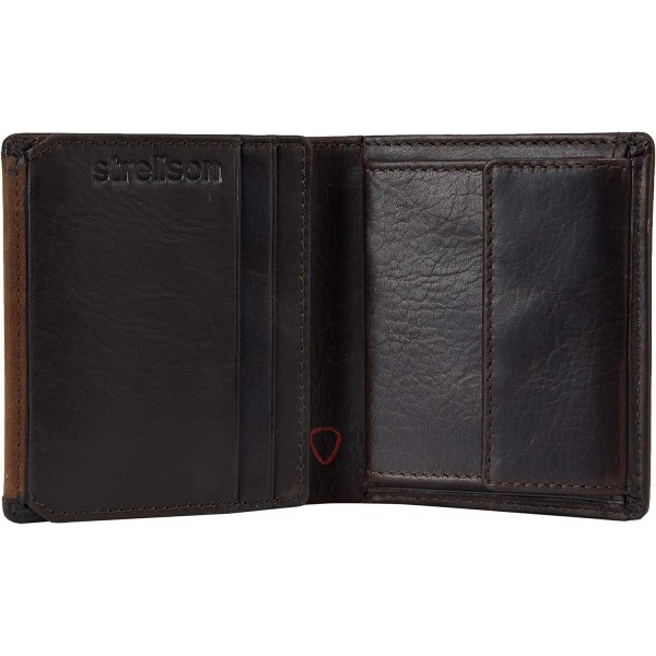 Strellson - Camden hendrix BillFold Q7 다크 브라운 원 사이즈 브라운