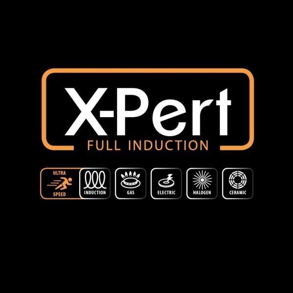 Metaltex 3105220000 XPERT 주조 알루미늄 팬 알루미늄 블랙 22 cm 블랙