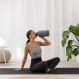Navaris 2.2리터 피트니스 물병 - 손잡이 포함 - XXL 물병 Gym Bottle - 스포츠 물병 Water Jug - 스테인리스 스틸 다크 그레이로 제작된 안정적인 스포츠 물병