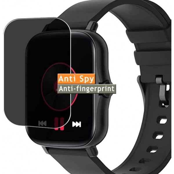 Vaxson 프라이버시 화면 보호기, Findtime Y20 PRO Smartwatch 스마트 워치와 호환, 안티 스파이 가드 필름 프로텍터 스티커[강화 유리 아님]