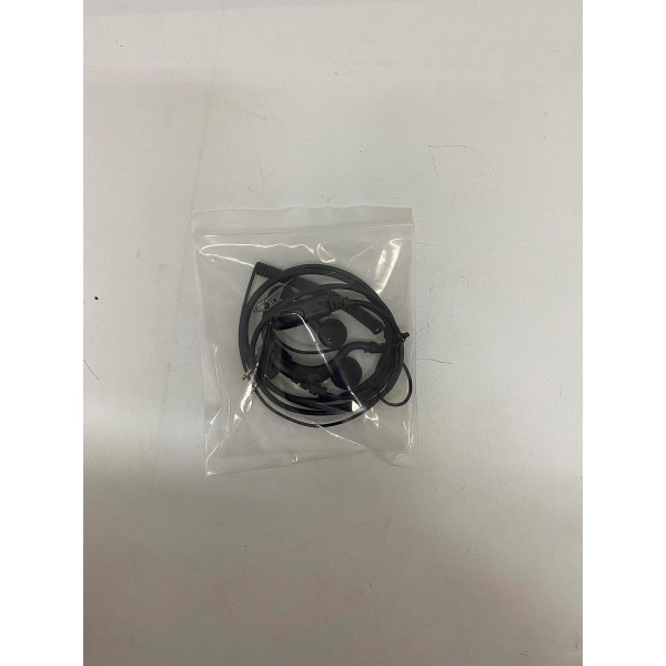 HYS G-Form 보안 마이크가있는 양방향 라디오 헤드셋 Motorola DP1400 CP040 Hyera Minland G15/G18 2 핀 워키 토키와 호환되는 PTT 헤드폰