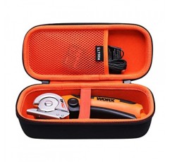 WORX WX081L 4V ZipSnip 무선 전기 가위용 LTGEM EVA 케이스, 절단 도구 보관 정리함, 액세서리 포켓이 포함된 패브릭 커터 홀더 컨테이너 백(케이스만!)