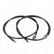 UHF SO-239 암 커넥터 어댑터에 2pcs SMA 암, Wouxun, Baofeng, Quashing, Linton 용 36inch/91cm/3ft 휴대용 안테나 케이블