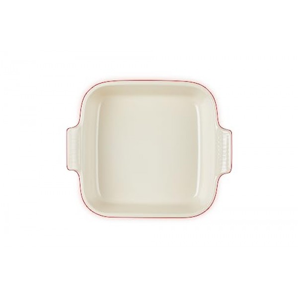 Le Creuset 스톤웨어 헤리티지 스퀘어 접시, 3쿼트 (9