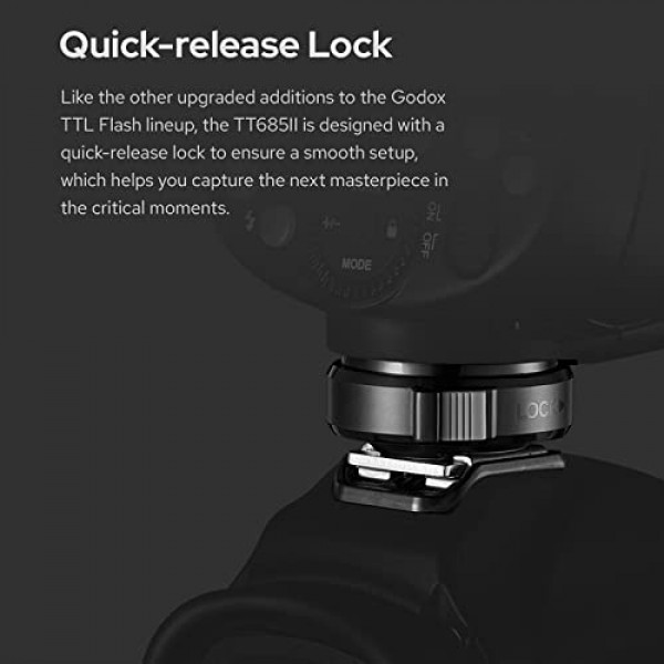 Godox TT685II-N TT685IIN TTL 카메라 플래시 스피드라이트 2.4G 1/8000s HSS Nikon Cmaeras와 호환 가능