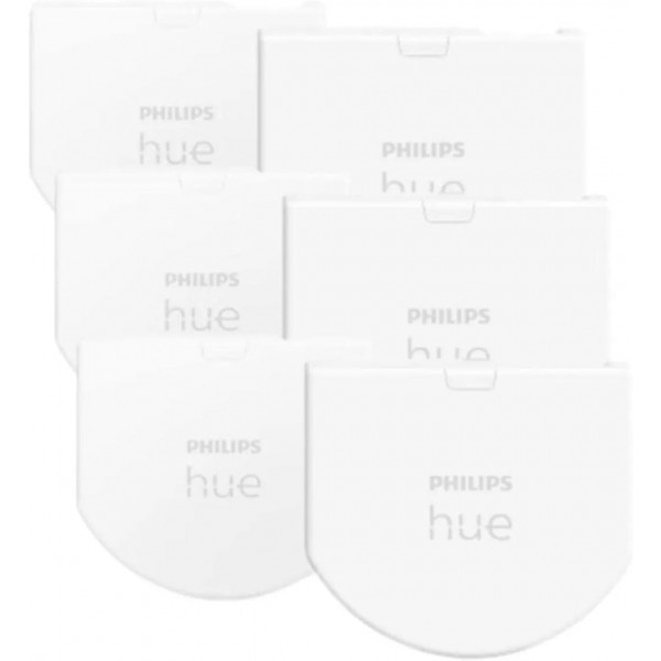 Philips Hue 벽면 스위치 모듈(흰색 팩 6개)