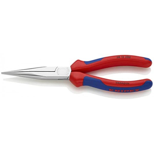 KNIPEX - 38 15 200 도구 - 커터가 없는 긴 노즈 플라이어, 다중 구성품(3815200)
