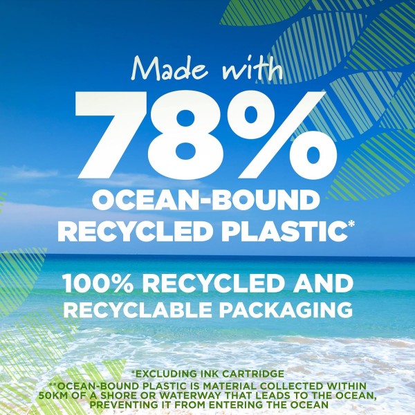 BIC ReVolution Ocean 접이식 볼펜, 블랙