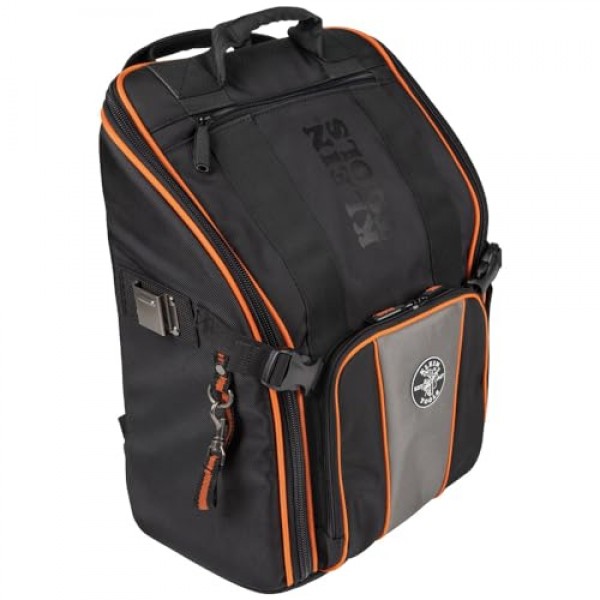 Klein Tools 도구 가방 백팩, 21개의 포켓이 있는 견고한 Tradesman Pro 도구 정리함