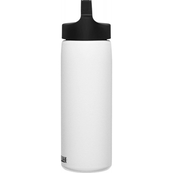 CAMELBAK 남녀공용 - 성인용 휴대 캡 SST 진공 단열 물병, 흰색, 20oz 흰색 20oz