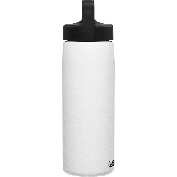 CAMELBAK 남녀공용 - 성인용 휴대 캡 SST 진공 단열 물병, 흰색, 20oz 흰색 20oz
