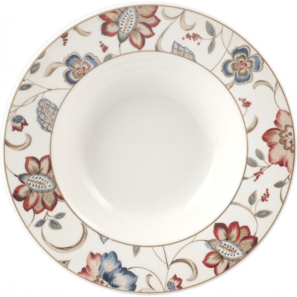 Churchill Jacobean 세트 접시 Tavola Medium, Earthware, 흰색, 6개