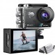 Xilecam Action Cam 4K/30FPS WiFi 수중 카메라 131피트 2 x 1350mAh 배터리 및 다기능 액세서리 팩(X-Sport Pro로 업데이트된 앱)
