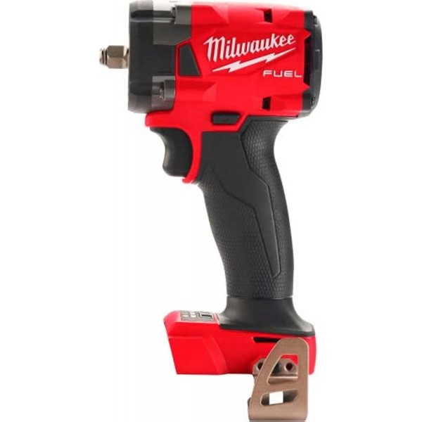 마찰 링이 있는 Milwaukee M18 FUEL 3/8 Zoll 컴팩트 임팩트 렌치 - 충전기 없음, 배터리 없음, 공구만 있음