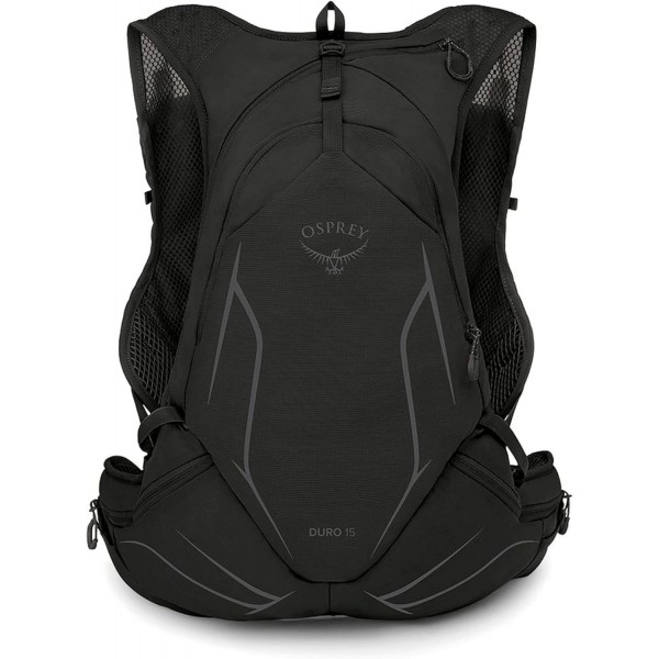 Osprey 남성용 듀로 15 백팩 다크 앤트러사이트. SM