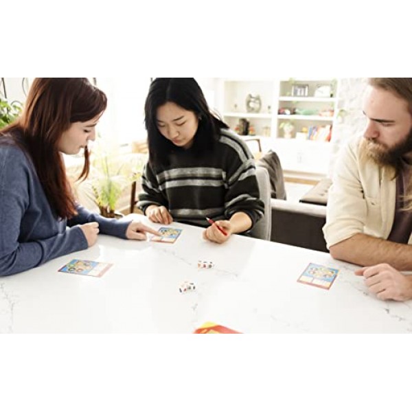 CATAN 주사위 게임 - 7세 이상, 1~4인용 문명 건설 전략 주사위 굴리기 게임, 플레이 시간 15~30분