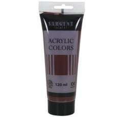 Sargent Art 23-0368 120Ml 튜브 아크릴 페인트, 번트 엄버
