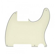 KAISH 5 홀 텔레 블랭크 기타 픽가드 텔레 픽 가드 텔레 캐스터 용 스크래치 플레이트 Esquire Aged White 3 Ply