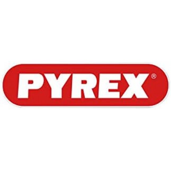 Pyrex 3426470279284 Cook & go - 뚜껑이 있는 원형 유리 용기 0.2 l/Ø 11 cm - 오븐에서 요리, 보관 및 테이크 아웃, 투명