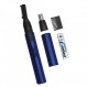 Wahl 리튬 2 in 1 배터리 펜 디테일 터치업 트리머(코, 귀, 목선, 눈썹 및 기타 디테일링용) - 블루 - 전문가가 사용하는 브랜드 - 모델 5643-200