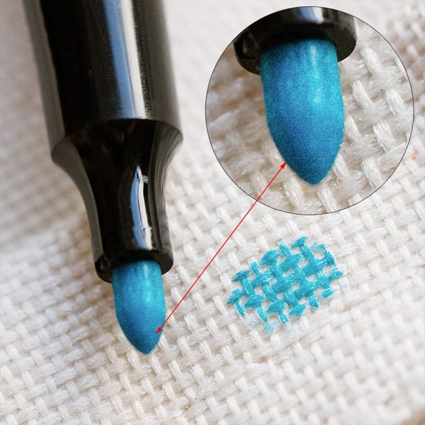 텍스타일 펜 Machine Washable, Hatieo 20 텍스타일 마커 패브릭 페인트 펜 워셔블, 방수 텍스타일 마커 무독성 패브릭 페인트 펜 티셔츠용 영구 마커 신발 앞치마 삼베 가방 