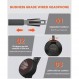 PC용 마이크가 장착된 Nuroum HP11-S 헤드셋, 편안한 유선 단일 귀(모노) 헤드셋, 3.5mm 잭을 통해 데스크톱/Mac/노트북에 연결, 통화/회의용 Zoom/Teams 모노+3.5mm와 호환
