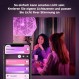 Philips Hue White & Color Ambiance E14 램프 더블 팩 2x320lm, 밝기 조절 가능, 최대 1,600만 가지 색상, 앱을 통해 제어 가능, Amazon Alexa(Echo, Echo Dot)와 호환 가능