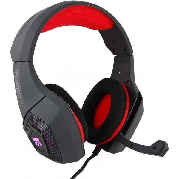 오디오 조정 기능이 있는 Xtreme Red Knight X1300 Pro 게이밍 헤드폰