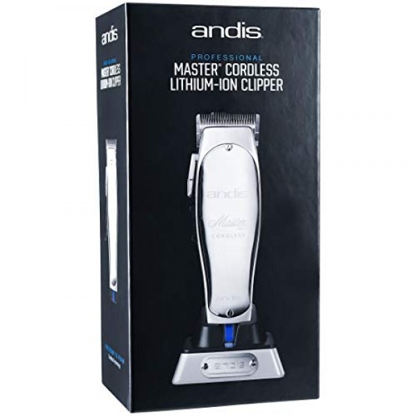 Andis Professional Master 무선 리튬 이온 클리퍼(12470) - KEPSE 넥 더스터와 번들로 제공