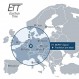 ETT Eco Tech Time Funk Solar ELS-11600-32M 스테인레스 스틸 스트랩, 팔찌가 포함된 여성용 아날로그 시계