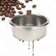 54mm 커피 필터 바구니 스테인레스 스틸 비 가압 Portafilter 바구니 Breville Delonghi Krups 에스프레소 머신 용 재사용 가능한 분리형 2 컵 18-20g