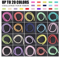6400pcs Heishi 비즈 6mm 다채로운 플랫 폴리머 클레이 비즈 및 편지 비즈 DIY 폴리머 수 제 목걸이 팔찌 귀걸이 펜 던 ​​트 및 구두 공예 흑백 스타일 만들기