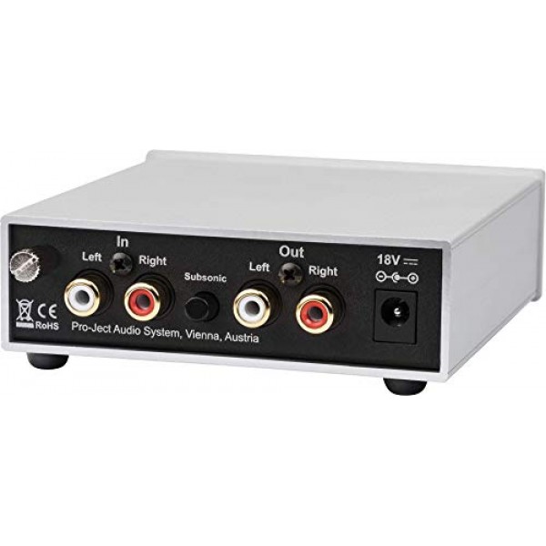 Pro-Ject Phono Box S2, “Best Buy” MM/MC 포노 프리앰프(실버)