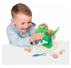 Wowow 장난감 및 게임 T-Rex Tantrum 보드 게임 | 온 가족을 위한 재미있는 보드 게임 장난감 | 생일 파티, 가족 파티, 휴일 게임에 적합 | 모든 어린이를 위한 완벽하고 재미
