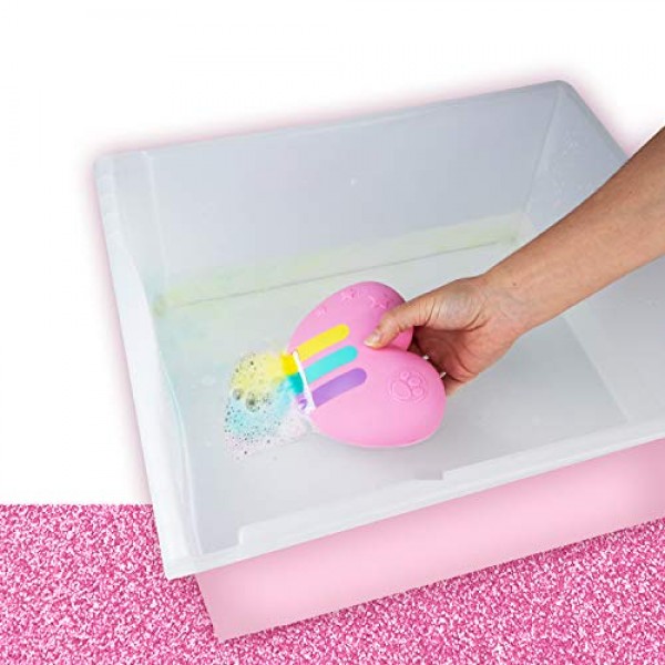 IMC TOYS VIP 애완동물 미니 팬 시리즈 1 2팩 - 6가지 놀라움을 드러내는 DIP, 핑크, 8인치