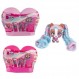 IMC TOYS VIP 애완동물 미니 팬 시리즈 1 2팩 - 6가지 놀라움을 드러내는 DIP, 핑크, 8인치